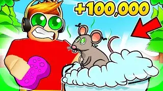 Rat Washing Tycoon ROBLOX Марк Троллит Папу и Ребят