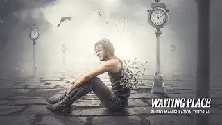 Making Waiting Place Surreal Manipulation Scene Effect In Photoshop CC