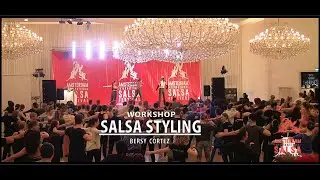 Salsa Styling  Workshop Bersy Cortez Amsterdam International Salsa Festival