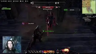 Very sleepy Crown runs around ESO