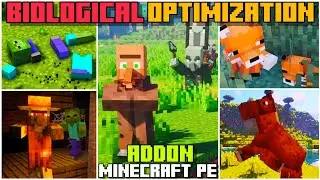 👉🏽BEST ANIMATIONS ADDON for BEDROCK | MINECRAFT PE +1.20 