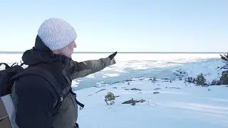 Fotar isen vid Notsand