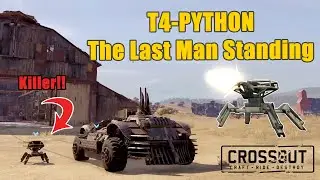 Crossout - T4-Python Turret - The Last Man Standing