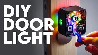 Smart Front Door Light DIY: Illuminate Keyhole with ESP32!