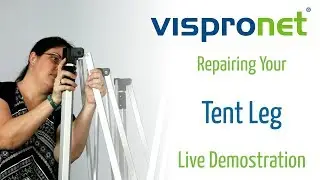 Pop Up Tent: Leg Repair - (Vispronet)