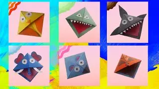 Easy Origami Bookmark Corner - How to make a Corner Bookmark DIY