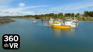 360 VR - Bandon Harbor Marina, Bandon Oregon