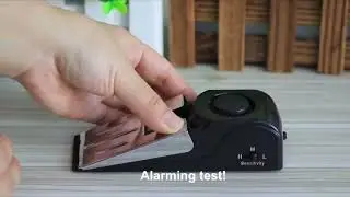 Door Stop Alarm - Safety Door Wedge Alarm