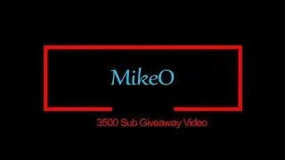 MikeO 3500 Sub contest Video