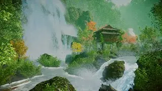 Speed Level Design - Mount Huaguo (花果山) - Unity 2019 [Tribute to Sun Wukong] (孫悟空)