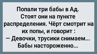 Как Три Бабы в Ад Попали! Сборник Свежих Анекдотов! Юмор!