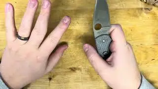 Unboxing Spyderco Native 5 Maxamet Factory Seconds