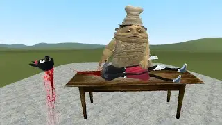Cartoon Cat Female vs Little Nightmares - Garry's Mod Sandbox!