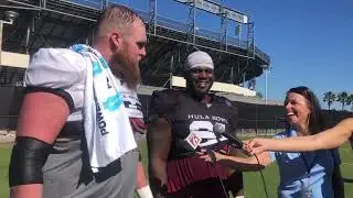 Dillan Gibbons and Robert Cooper Hula Bowl Interview