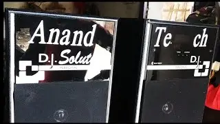 Anand tech solution logo on personal Dj | Decoration of Home theater