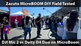 Zacuto MicroBOOM DIY Field Tested