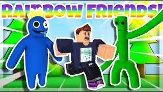 I Got Chased By Rainbow Monsters!!(Roblox Rainbow Friends Part-1)