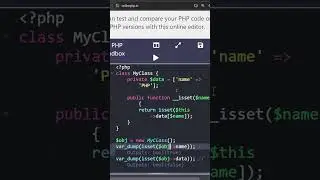 PHP Magic Method __isset(): Controlling Property Existence Checks in Tamil