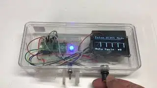 Pulse Wave Modulation Demo with MicroPython