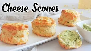 Fluffy Cheese Scones Recipe      #scones