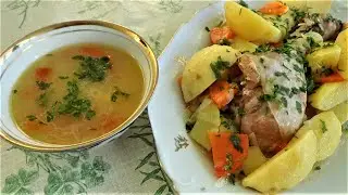 Дымляма с  ГОЛЕНИ ИНДЕЙКИ ( Домлама, Димлама, Думляма, Дамлама ) подаём с бульоном, вкусным соусом.