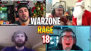 Warzone Twitch Streamers Ultimate Mega Rage compilation #18