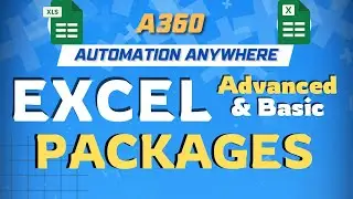 Automation Anywhere A360 - Excel Package | Excel Automation in A360 | A360 Tutorial | KT Sessions