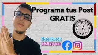 Como PROGRAMAR publicaciones en INSTAGRAM y Facebook😎✅  USANDO BUSINESS SUITE📗✍ 2021 MUY FÁCIL