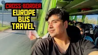 Cross Border Travel in Europe Bus 😍 First Time 🫣 Estonia to Latvia International Bus 😃 #europetrip