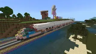 Minecraft The Murder of Sonic the Hedgehog Mirage Express Full Build Tour