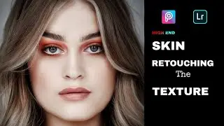 High end skin retouching in mobile realistic skin texture like photoshop Skin 