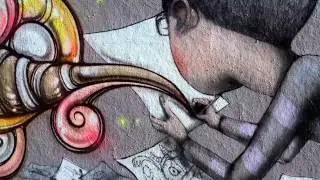 Ghetto Gallery Episode 10 - Phibs Wall Marrickville