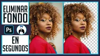 Eliminar Fondo de fotografía en segundos con Photoshop - Dostin Hurtado