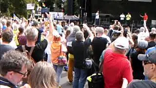 Demonstration 29 August 2020 Rede der Organisatoren