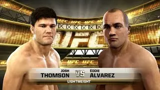 ПРОХОЖДЕНИЕ EA SPORTS UFC MMA ★ JOSH THOMSON VS EDDI ALVAREZ ★ ДЖОШ ТОМСОН VS ЕДДИ АЛЬВАРЕС