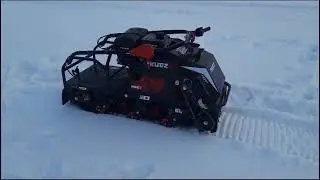 Тест мотобуксировщика IKUDZO 1450/500 EKR15 от X-MOTORS 