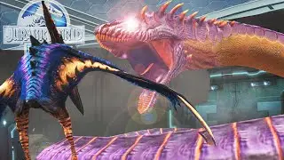 LA SERPIENTE DINOSAURIO BOSS CONTRA MIS MAS NUEVOS DINOSAURIOS HIBRIDOS Jurassic World El Juego