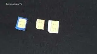 Micro Sim Karte zur Nano Sim Karte für HTC one (m8) und iphone 5 - Nano Sim Karte selbst machen