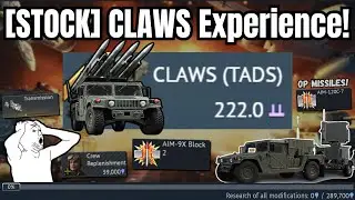 [STOCK] CLAWS is Absolutely POWERFUL!🔥(50G Missiles) | USA Humvee Experience