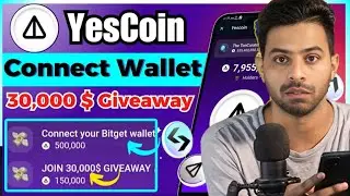 Yescoin White Listing | Free 30k$ Giveaway || Conect Bitget Wallet || Biggest Update