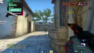 ОН ЧИТЕР? D0cC раздал с Deagle! 🔞😱 #onetap #docc #fpl #cs go #ксго #s1mple #monesy