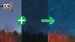 Gimp Tutorial: Blend Sky and Foreground with a Threshold Mask