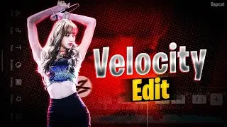 Velocity Edit Using CAPCUT | Easy Method ⚡