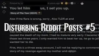 Disturbing Reddit Posts #5