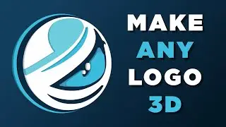 Make ANY Type of Logo 3D for Animation in After Effects!