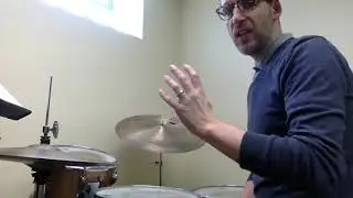 How to play figures and setup horn hits for big band (beginner jazz drummer)