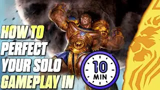 HOW TO PERFECT YOUR SOLO LANE IN 10 MINUTES!