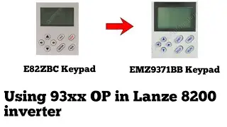 Using 93xx OP in 8200 inverter | check different parameters