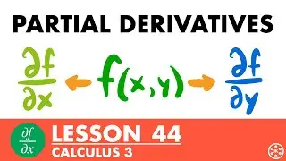 Partial Derivatives | Calculus 3 Lesson 44 - JK Math