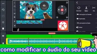 como modificar o áudio de qualquer vídeo pelo celular passo a passo vem comigo